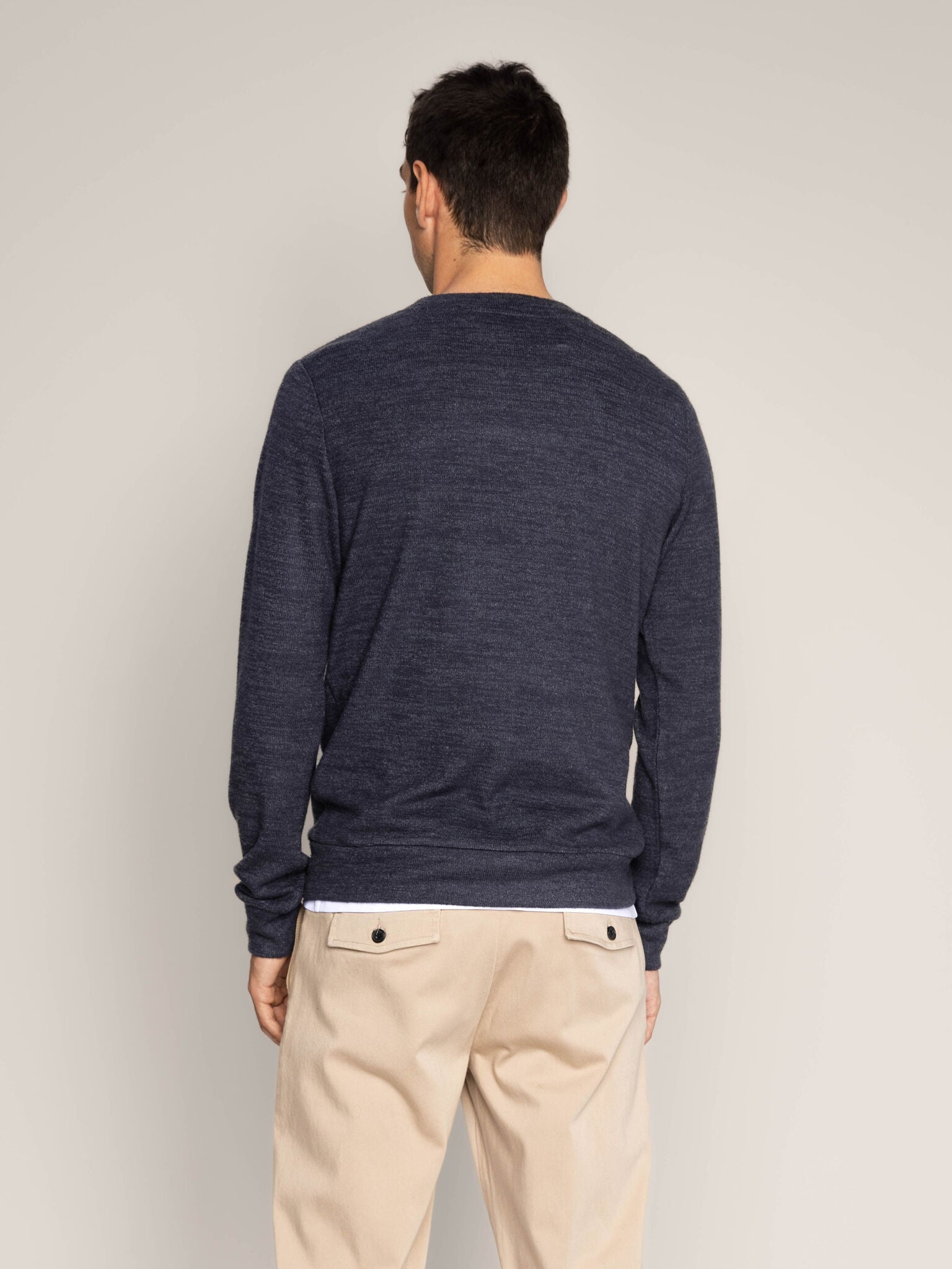 Modelshot / Navy Melange / Detail